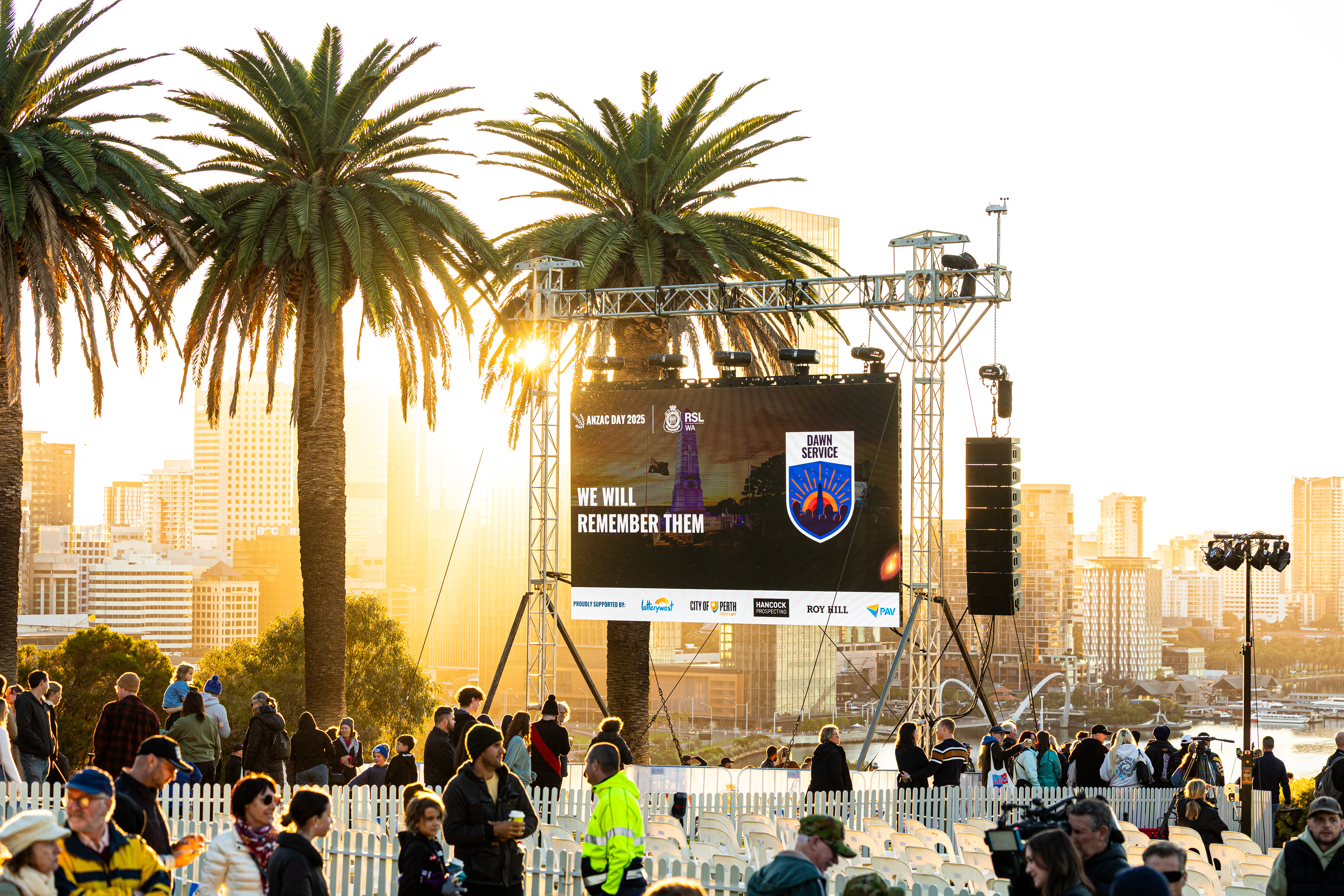 Honouring ANZAC Day 2025 with Seamless Event Delivery Across Perth